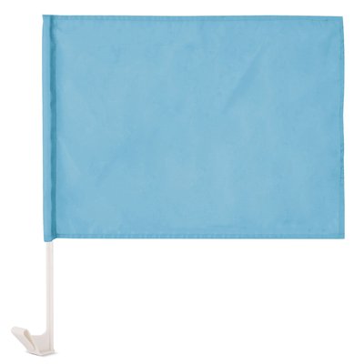 Banderín para Coche Palo 44cm Azul Claro
