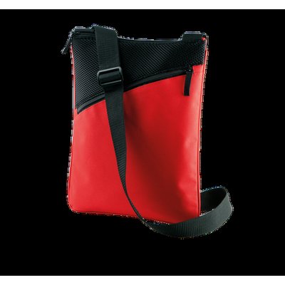 Bandolera con Bolsillo frontal y Asa ajustable. Red