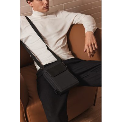 Bandolera con botón magnético
