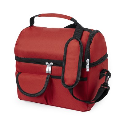 Bandolera nevera con compartimentos independientes Roj