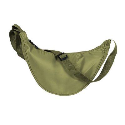 Bandolera poliéster media luna Verde