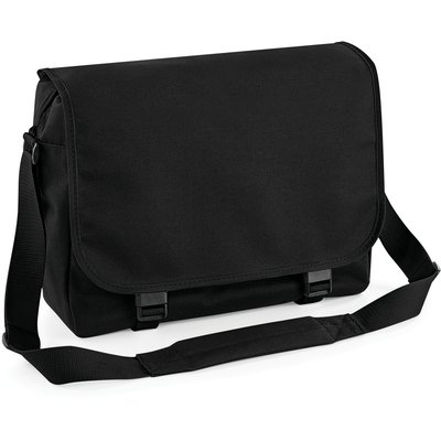 Bandolera tipo mensajero con asa ajustable Black