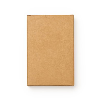 Baraja francesa de cartón reciclado 54 cartas Crudo