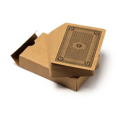 Baraja francesa de cartón reciclado 54 cartas