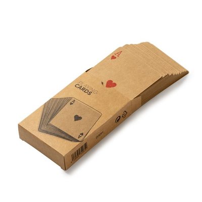 Baraja francesa de cartón reciclado 54 cartas