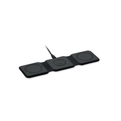 Base Carga 3 en 1 Qi Plegable Negro