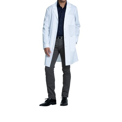 Bata de laboratorio unisex White XXL