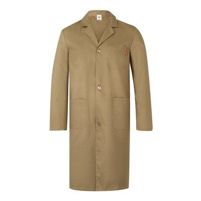 Bata de sarga con botones Natural 54