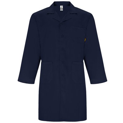 Bata de Servicios 3 Bolsillos Marino Xl