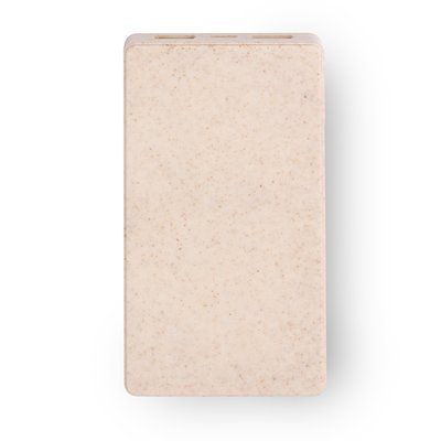 Batería externa 10000mAh con fibra de trigo
