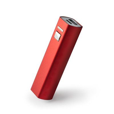 Batería externa de aluminio con 2600mAh