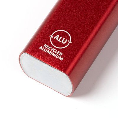 Batería externa de aluminio con 2600mAh