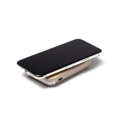 Batería externa de bambú 5000 mAh