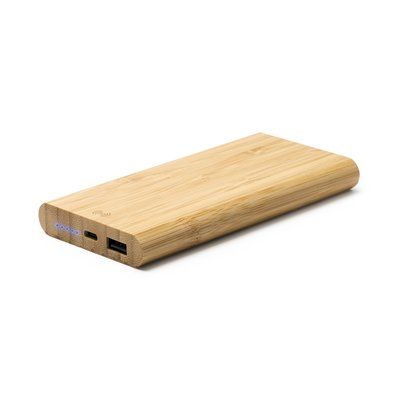 Batería externa de bambú 6000 mAh