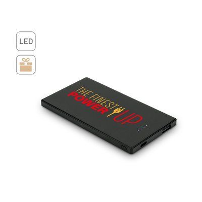 Batería externa fina 5000 mAh LED y USB-C 10W