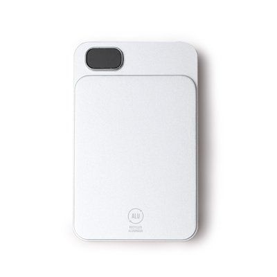 Batería externa magnética Plata Talla Única Adulto