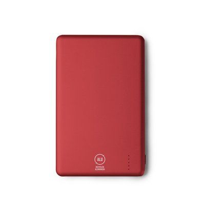 Batería magnética de carga inhalámbrica Rojo