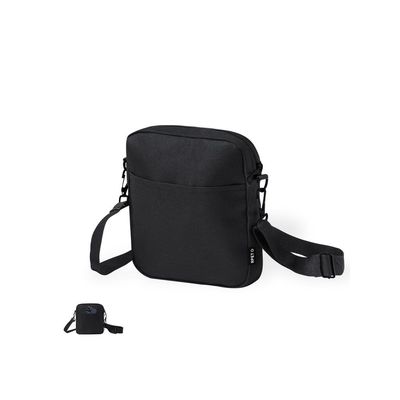 Bandolera RPET con bolsillo central