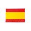 Bandera de España grande con cintas de ajuste España