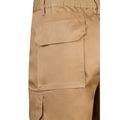 Bermudas multibolsillos de sarga