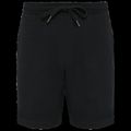 Bermuda felpa eco-responsable hombre Black 3Xl