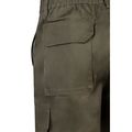 Bermudas multibolsillos de sarga