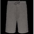Bermuda de felpa Unisex Grey Heather Xl