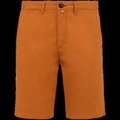 Bermuda chino algodón orgánico Brown Sugar 46 Fr