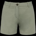Bermuda chino mujer Almond Green 38 Fr