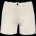 Bermuda chino mujer Ivory 36 FR