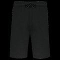 Bermuda de felpa Unisex Black XS