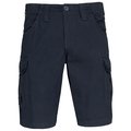 Bermuda multibolsillos de algodón Dark Navy 46 FR