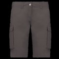 Bermuda multibolsillos ligera para chica Light Charcoal 36 Fr