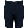 Bermuda para niño de lino Navy Blue 10/12 Ans