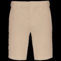 Bermudas hombre tejido suave Light Sand 44 FR
