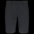 Bermudas mujer tejido repelente al agua Black 36 FR