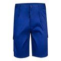 Bermudas multibolsillos de sarga Azul Royal 42