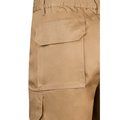 Bermudas multibolsillos de sarga