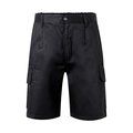 Bermudas multibolsillos de sarga