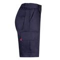 Bermudas multibolsillos de sarga