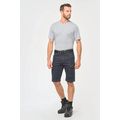 Bermuda denim multibolsillos hombre