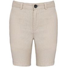 Bermuda para niño de lino Linen Sand 4/6 Ans