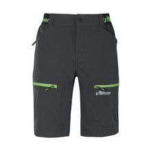 Bermudas elásticas multibolsillos Asphalt Grey Green Xs