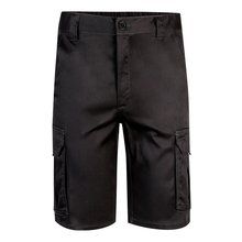 Bermudas elásticas con seis bolsillos Negro 34