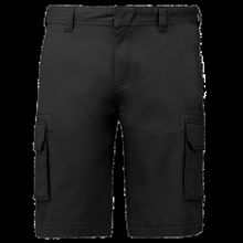 Bermuda multibolsillos hombre Black 36 Fr