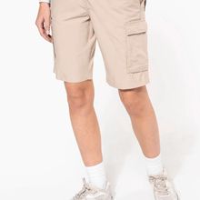 Bermuda multibolsillos ligera para chica Beige 34 Fr
