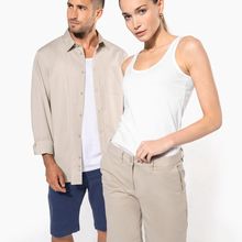 Bermuda chino hombre algodón Beige 36 Fr