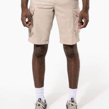 Bermuda multibolsillos de algodón Beige 38 Fr