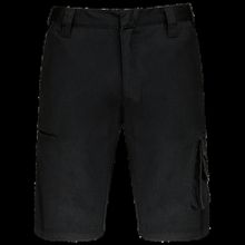 Bermuda de trabajo multibolsillos Black 38 Fr