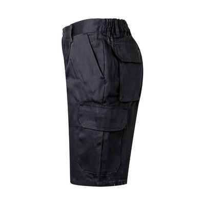 Bermudas multibolsillos de sarga